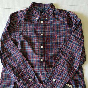 Ralph Lauren Boys 14-16y Shirt Button Down Plaid